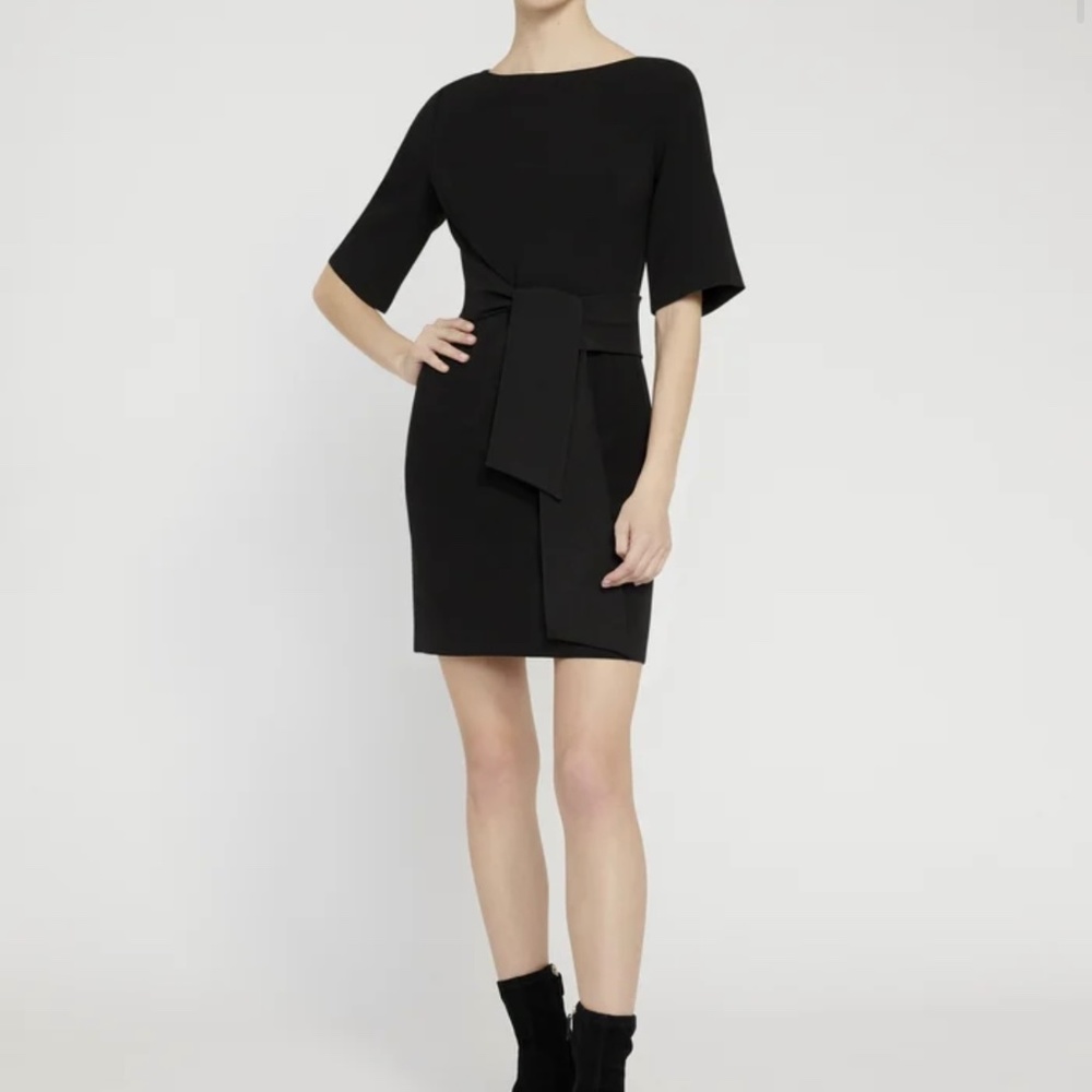NWT alice + olivia Virgil Boat Neck Mini Dress Size 4